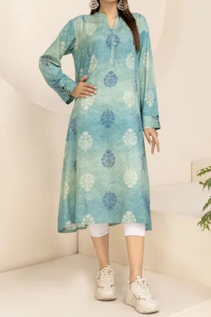 1PIECE DIGITAL PRINT LINEN KURTA  |  DPLK-74