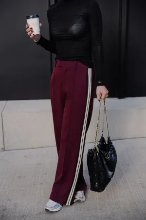 Aurelia pants burgundy