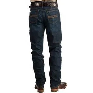 Cinch Mens Silver Label Slim Fit Dark Wash Jeans - MB98034002