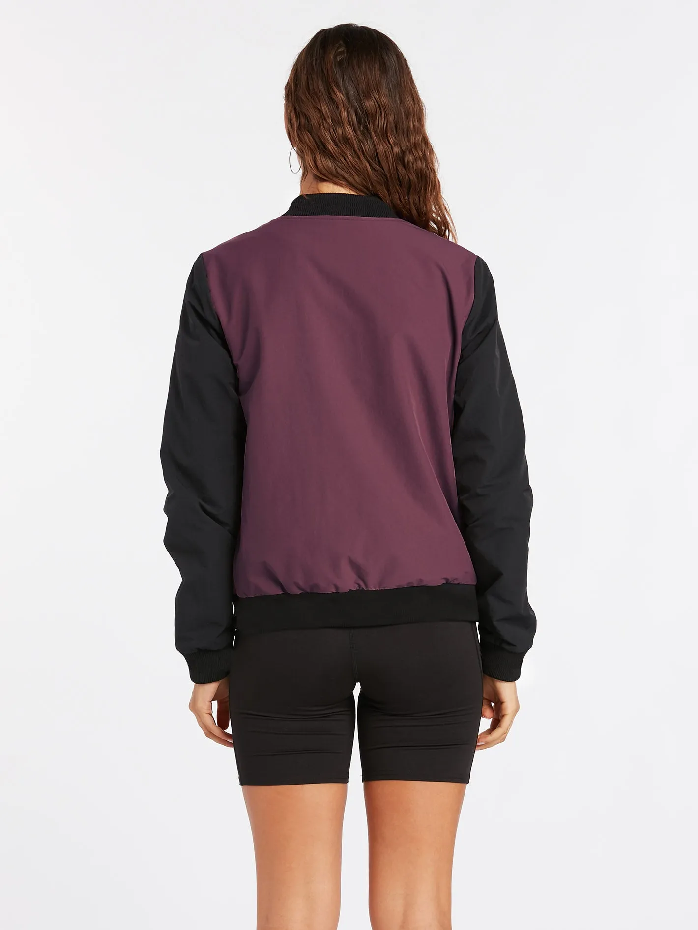 Coco Ho Track Jacket - EGGPLANT