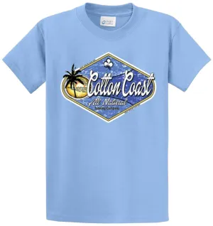 Cotton Coast All Natural Printed Tee Shirt