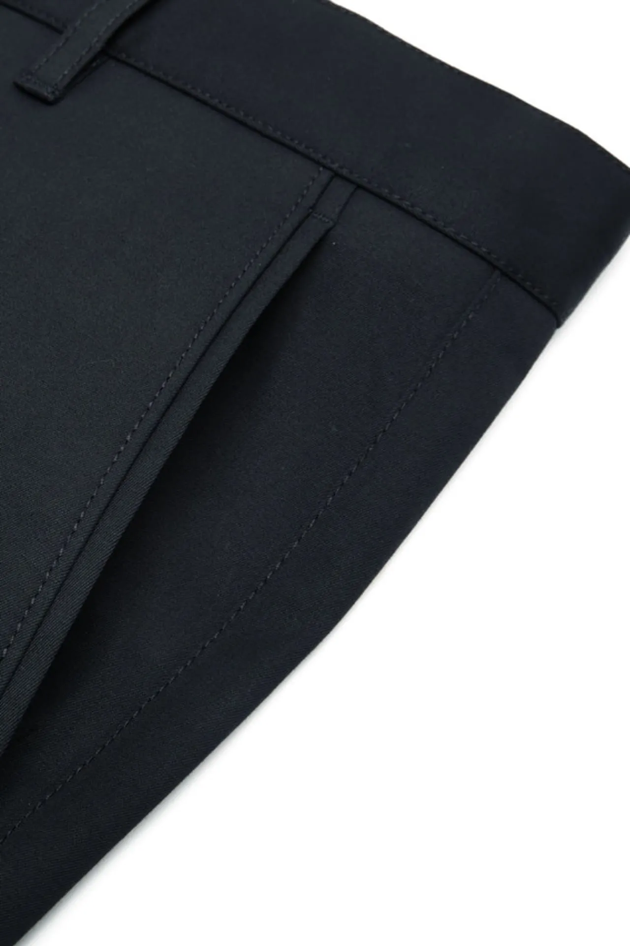 Cotton Rich Stretch Extra Slim Fit Twill Casual Pants