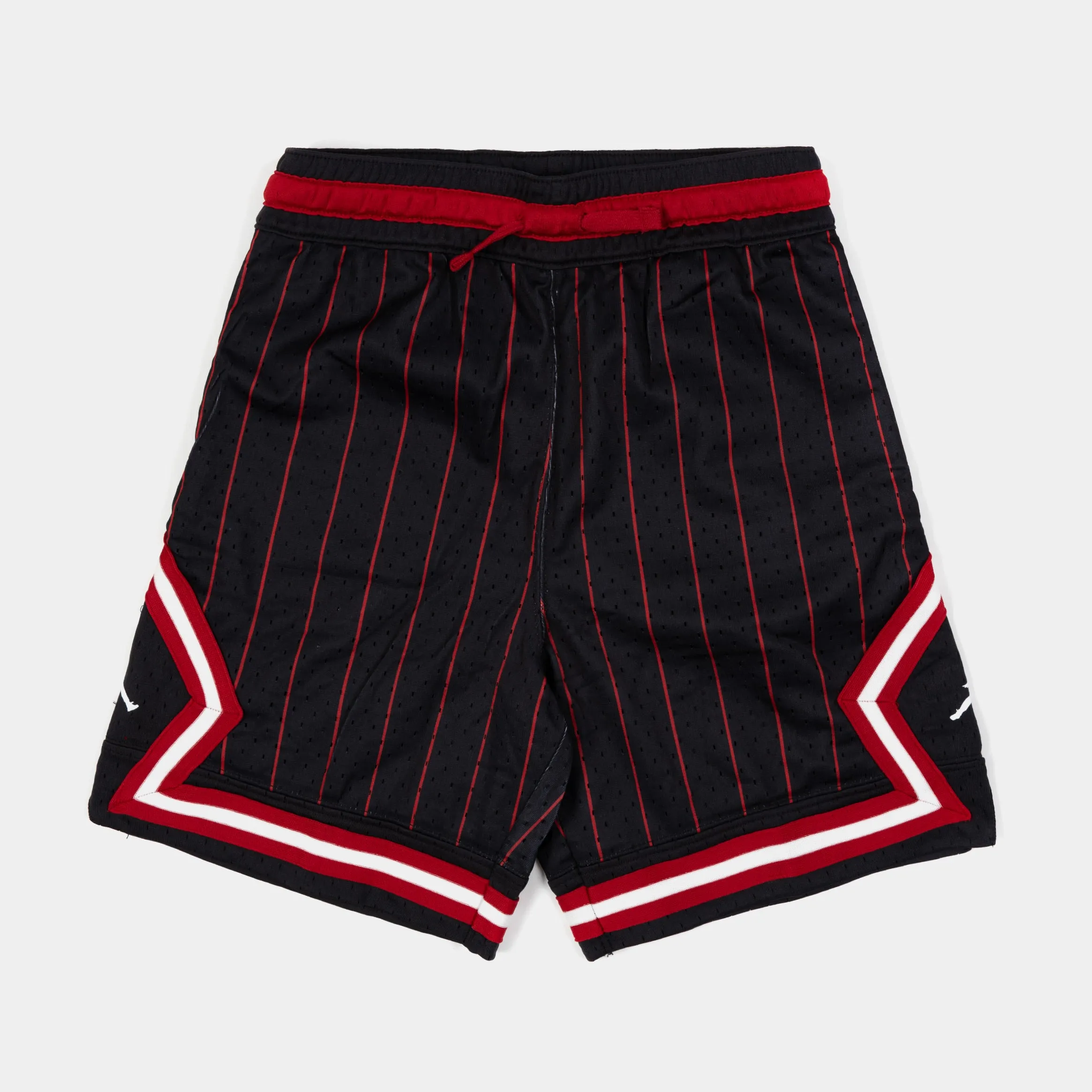 Diamond Sport Woven Grade School Shorts (Black/Red)