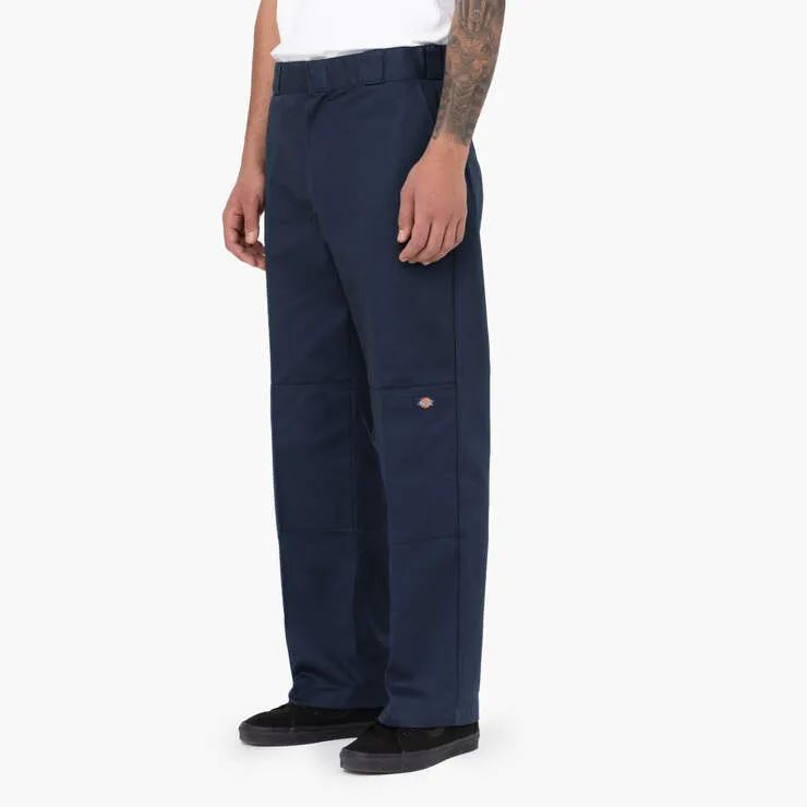 Dickies Loose Fit Double Knee Work Pants- 85283-DARK NAVY