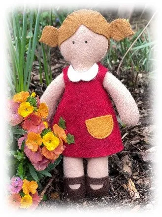 Felt Friends Mini Doll Sewing Kit - Kit to Make Two 9" Dolls & Their Clothes