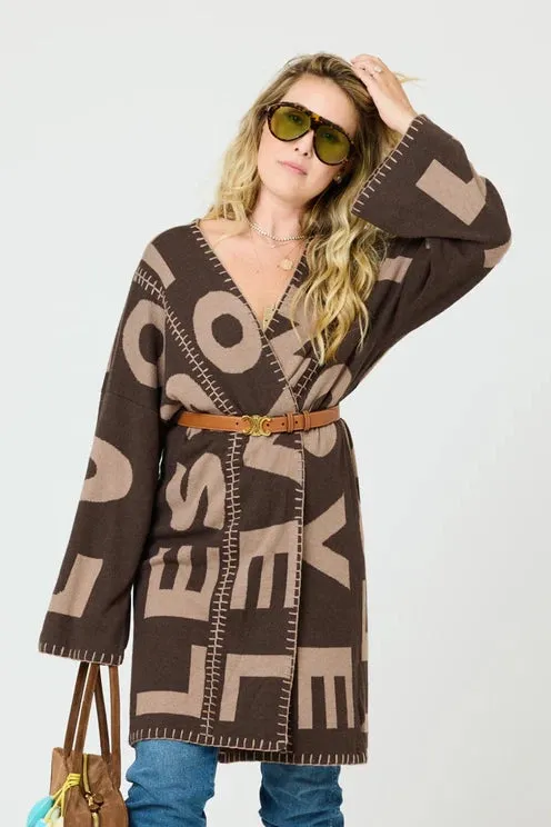 Kerri Rosenthal Love Lesson Blankie Cardigan