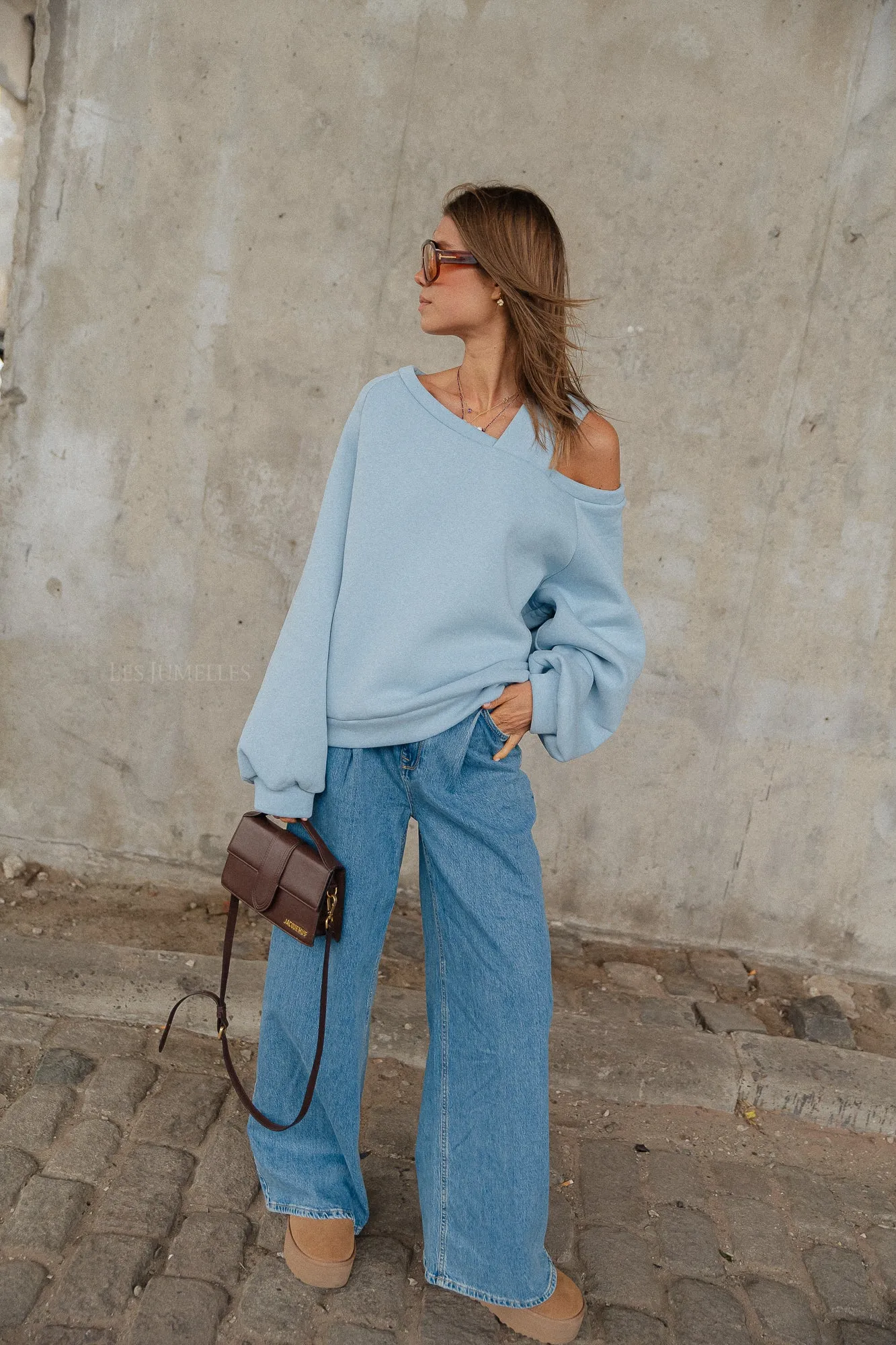 Kyoto sweater light blue