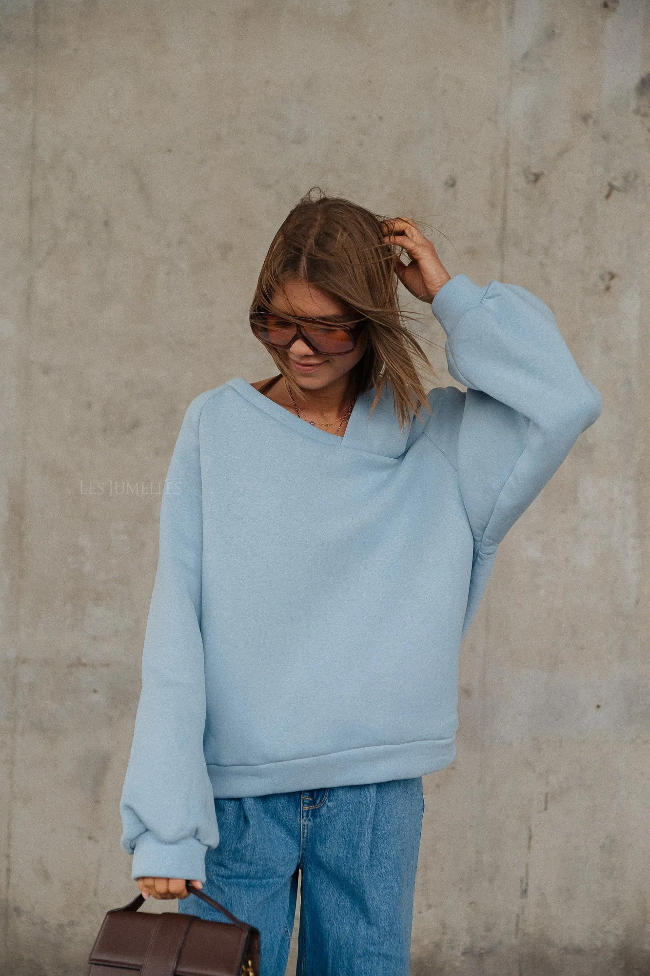 Kyoto sweater light blue