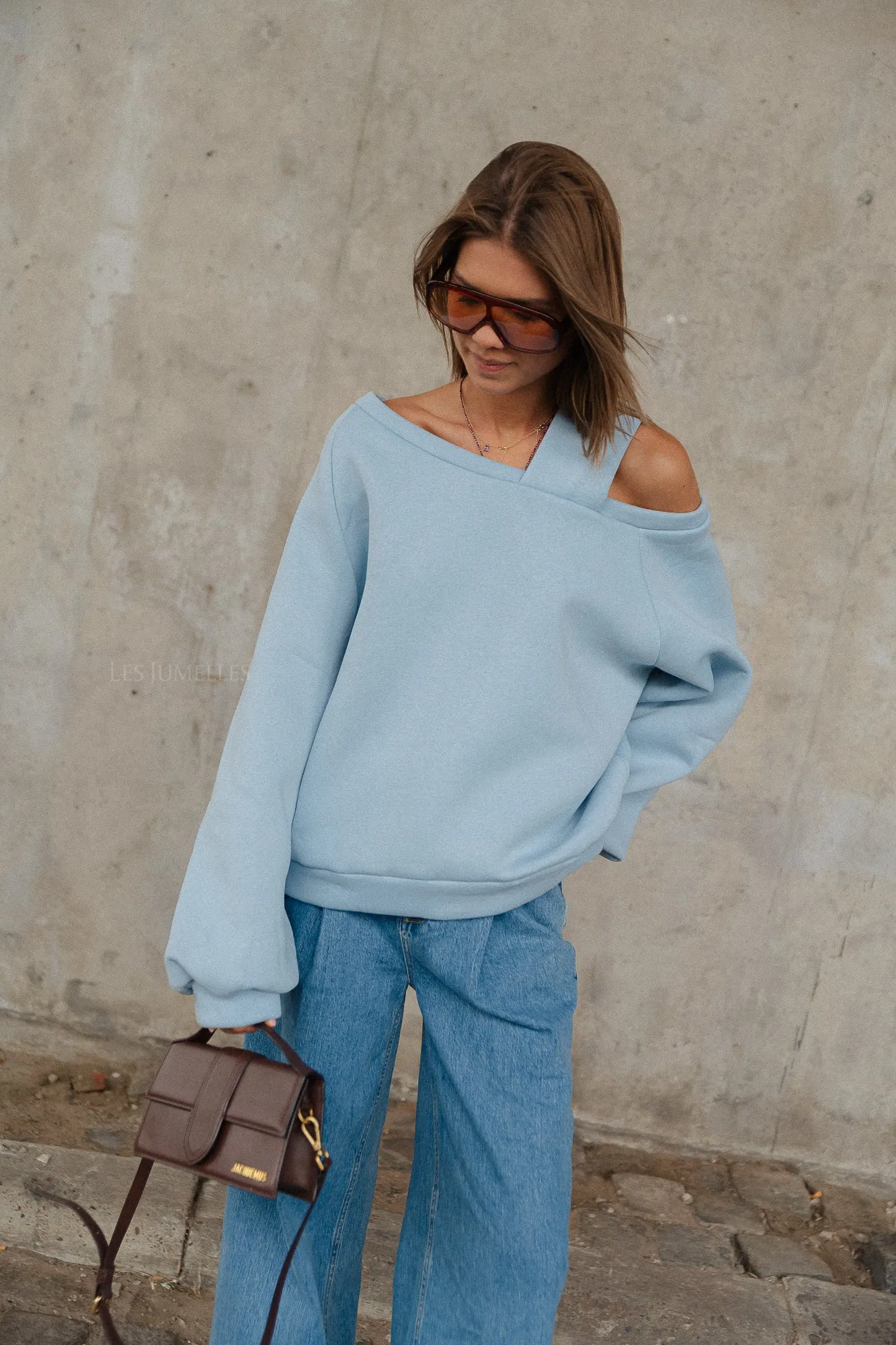 Kyoto sweater light blue