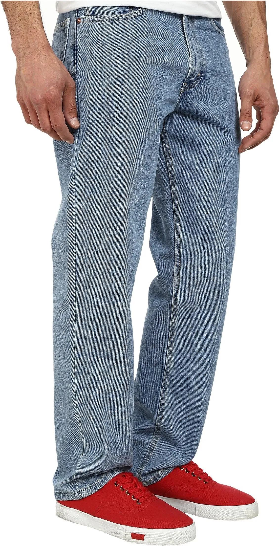 Levi's 550 Relaxed Fit Jeans, Light Stonewash