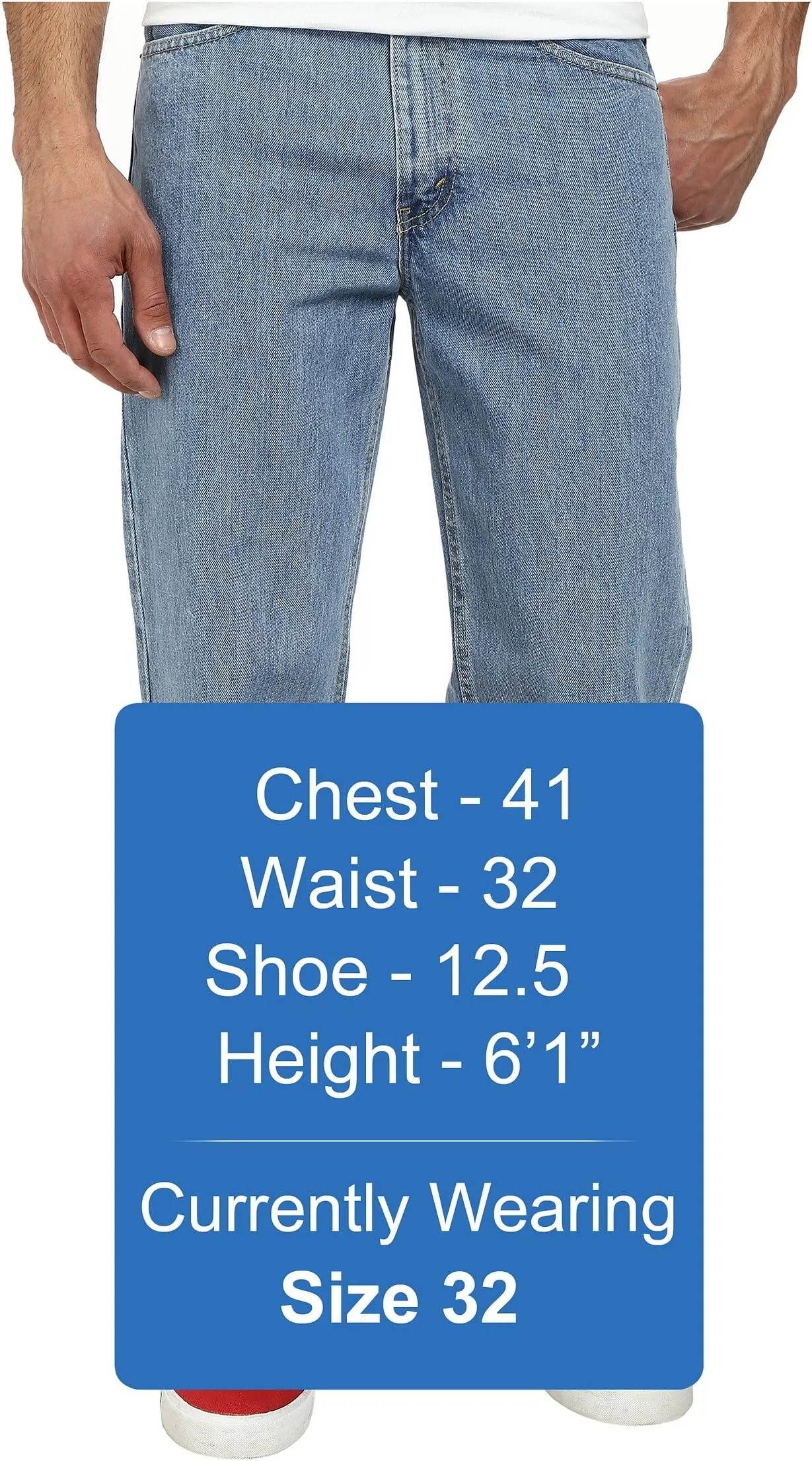 Levi's 550 Relaxed Fit Jeans, Light Stonewash