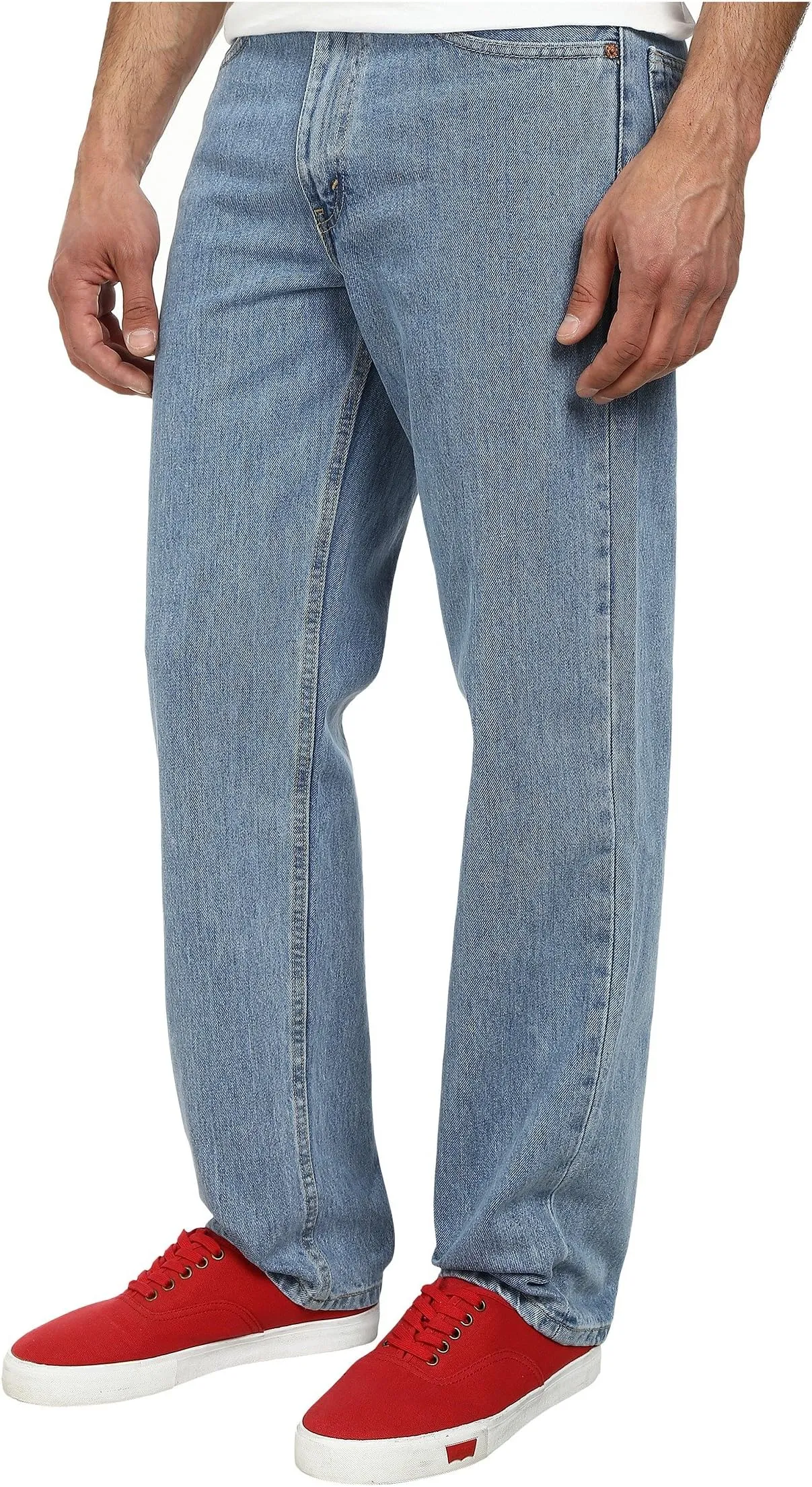 Levi's 550 Relaxed Fit Jeans, Light Stonewash