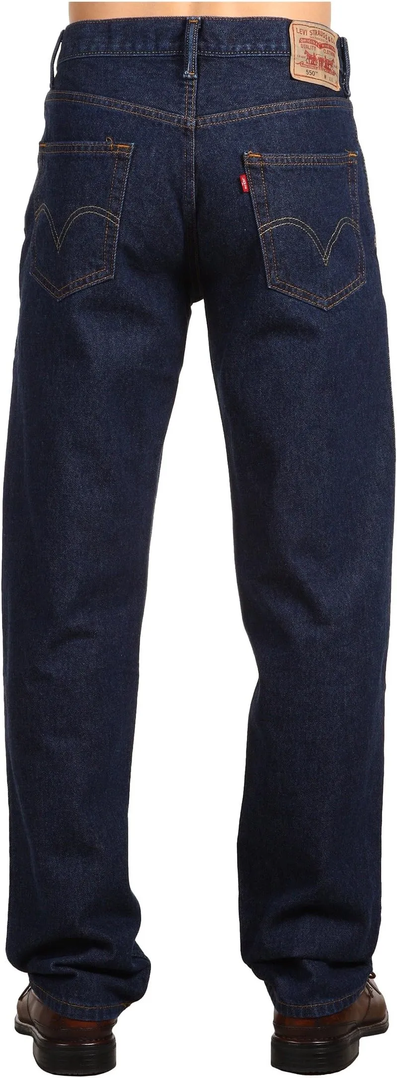 Levi's 550 Relaxed Fit Jeans, Rinse