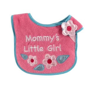 Luvable Friends Animal Applique Side Closure Baby Bib