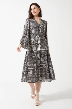 Marc Angelo Long Sleeve Dress