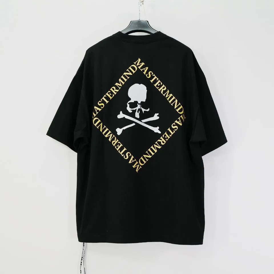 Mastermind Square Logo Boxy Tee Black