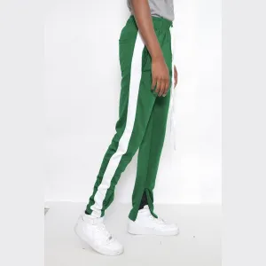 Olive Slim Fit Track Pants