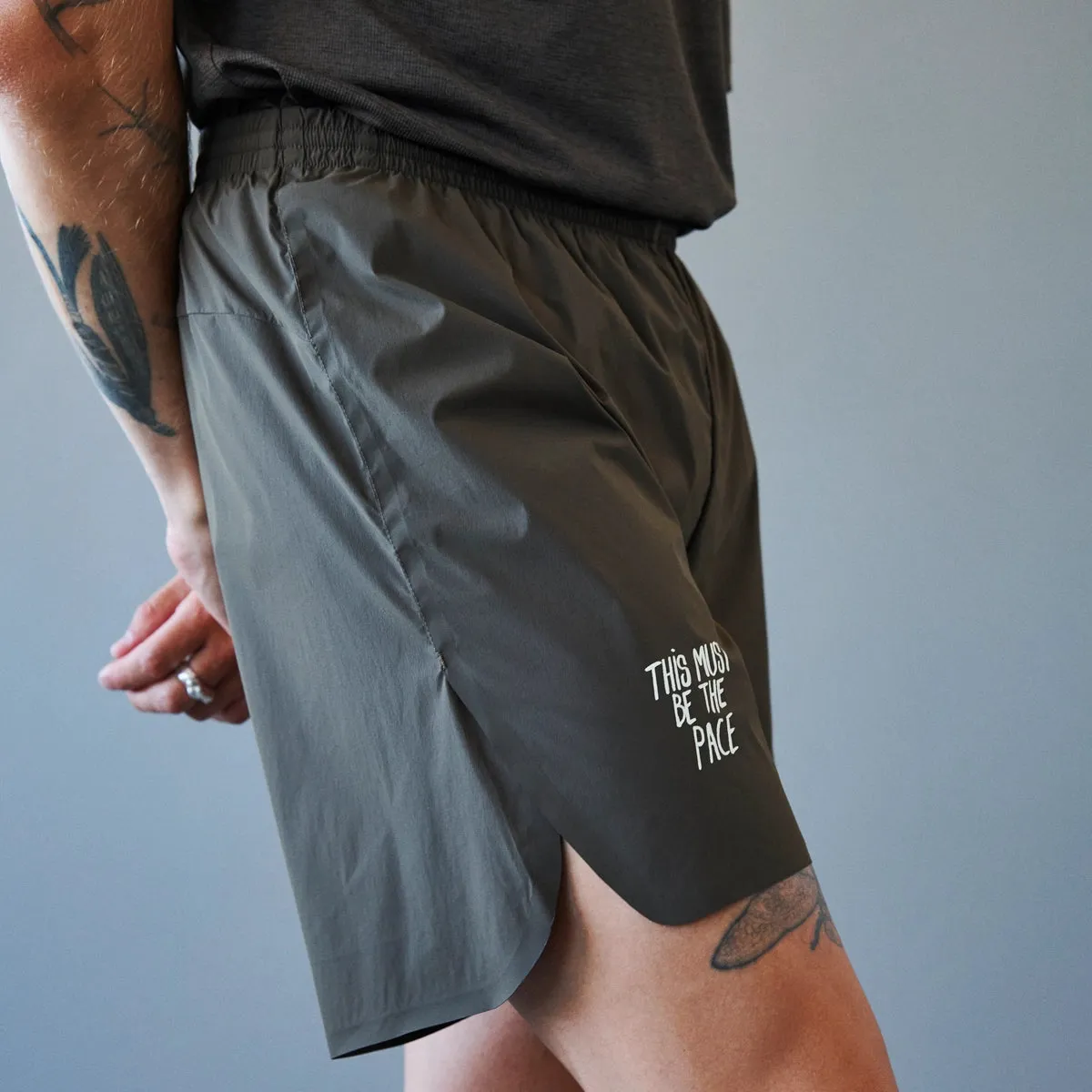 PAS NORMAL STUDIOS Balance Shorts - Dusty Brown