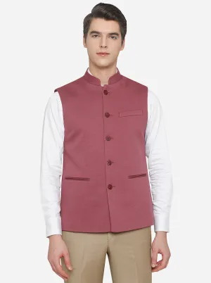 Pink Bandhgala Jacket | JB Studio