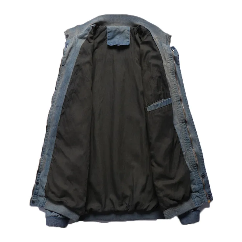 Pologize™ Durante Military Denim Jacket