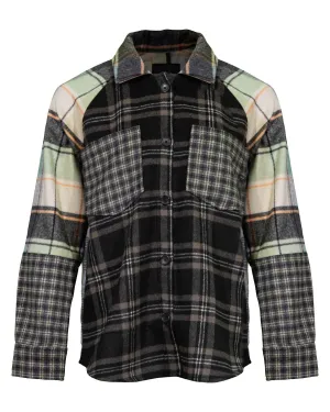 Ridley Mixed Plaid Jacket