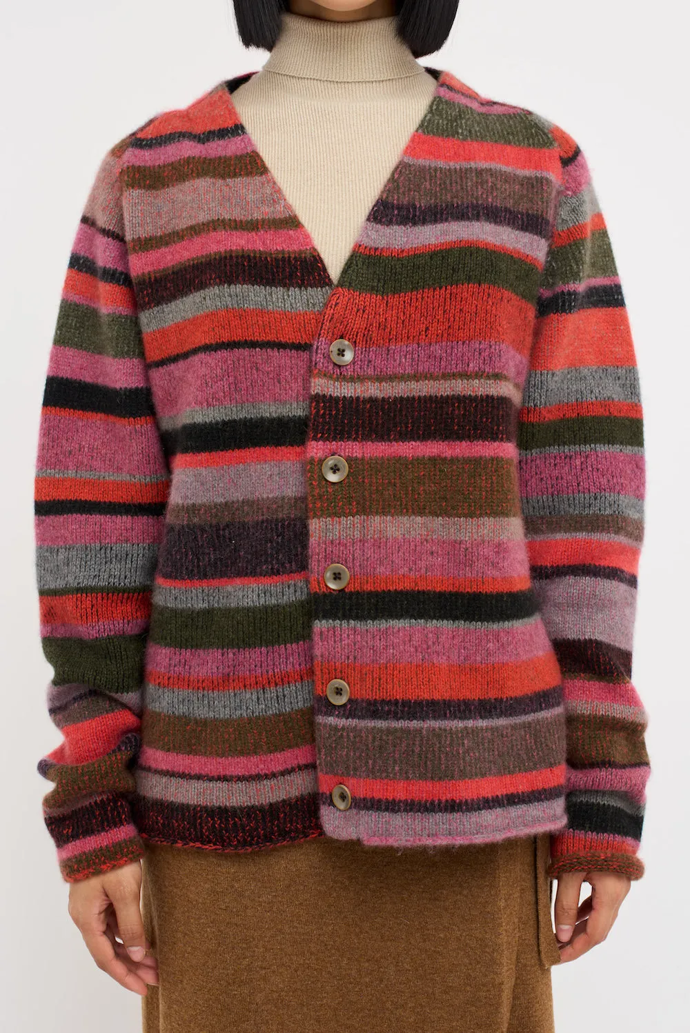 Stripe Super Soft Cardigan