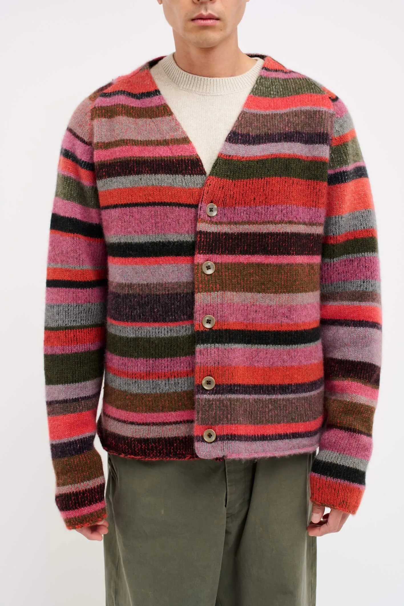 Stripe Super Soft Cardigan