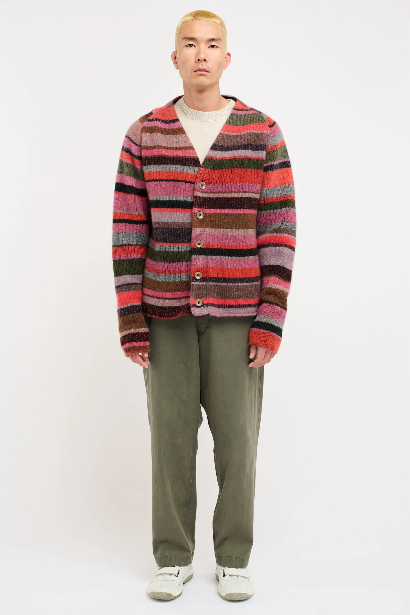 Stripe Super Soft Cardigan