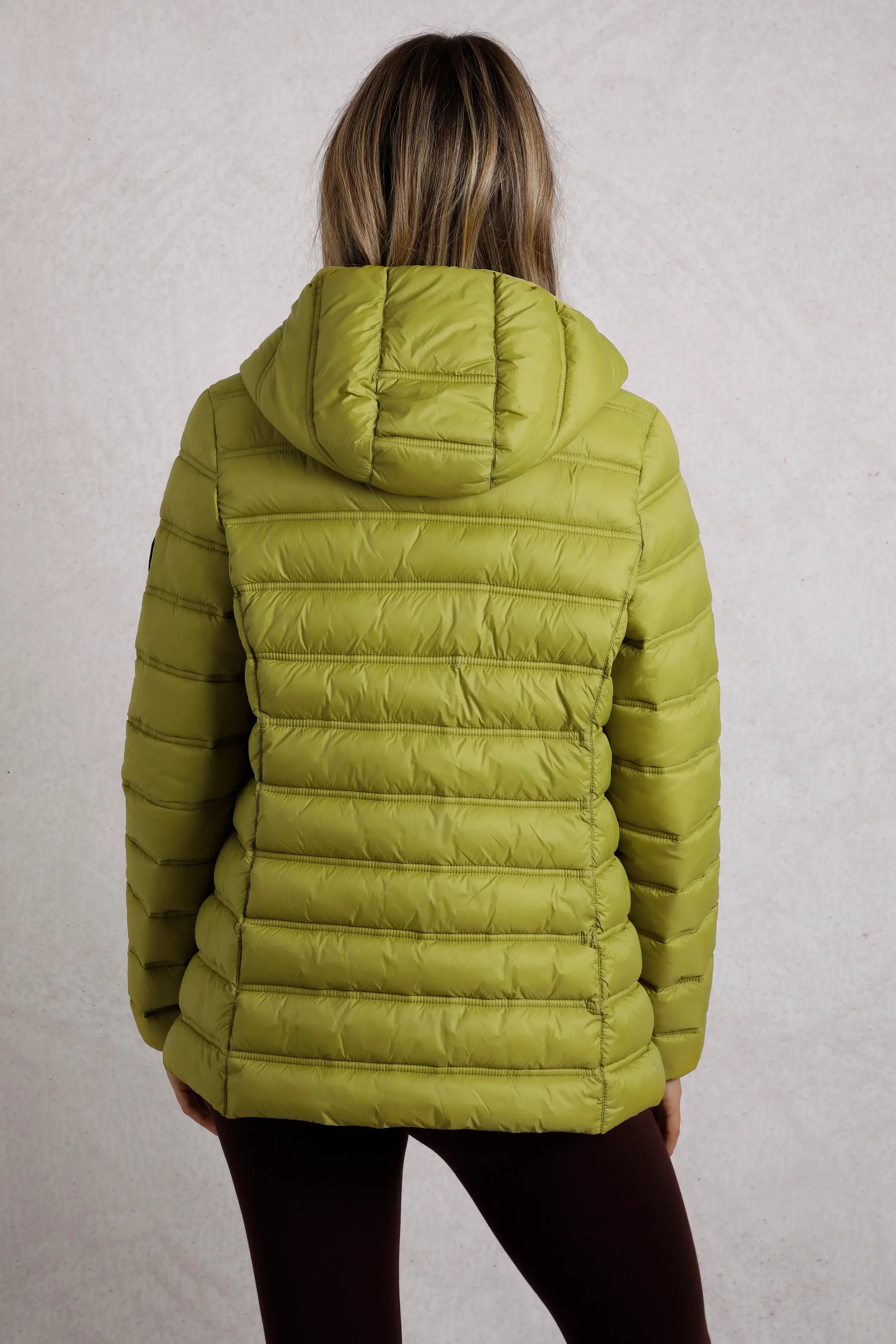 Weird Fish 16 Green Eshka Lightweight Padded Jacket